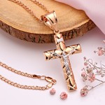 Kreuzanhänger mit Goldkette 585