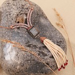 Серебряное колье