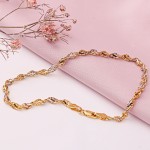 Goldarmband Russisches Gold 585 Bicolor