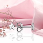 Weißgold Ohrstecker