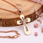 Kreuzanhänger mit Goldkette 585