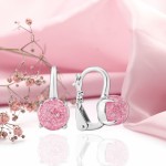 Silberohrringe 925º in Deutschland kaufen Rosaquarz