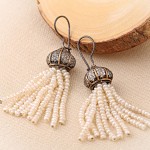 Серьги с жемчугом