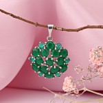 Silberanhänger mit Zirkonia