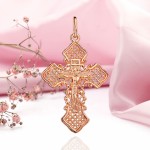 Silberkreuz mit Kruzifix