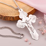 Silberkette mit Kreuzanhänger