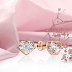 Dancing Diamond Goldene Ohrstecker