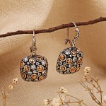 Серебряные серьги 925 с фианитами