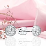 Diamant Ohrstecker Weißgold 585