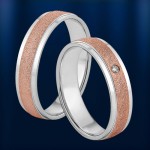 Обручальное кольцо золотое Европа Модерн 