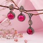 Гарнитур из серебра 925 пробы