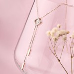 Goldcollier Russisches Gold 585 in Deutschland Dancing Diamond