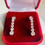 Silberohrringe 925 mit Zirkonia