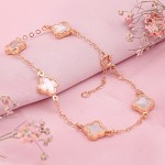 Goldarmband mit Perlmutt ⌀ 6 mm in Deutschland