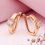 Ohrringe Rotgold 585 Swarovski®