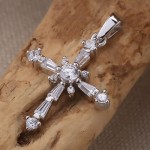 Kreuz Anhaenger russisches Silber